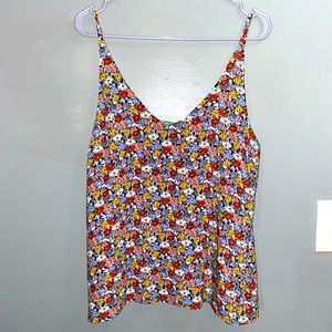 Women’s Floral Tank - M